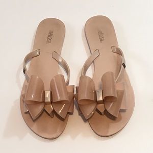 Melissa Bow Blush Sandals